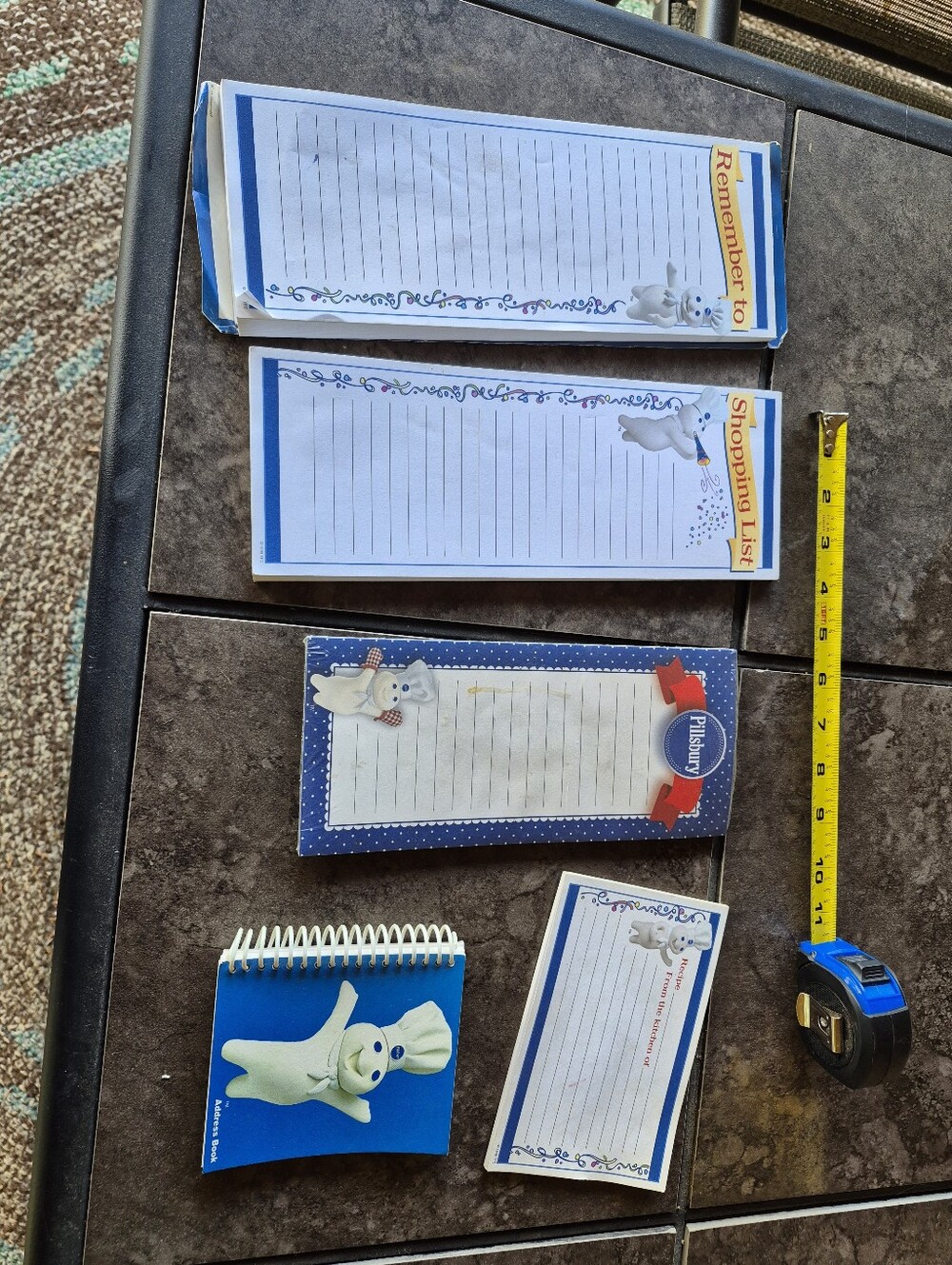 Pillsbury Doughboy Lists & Address Book